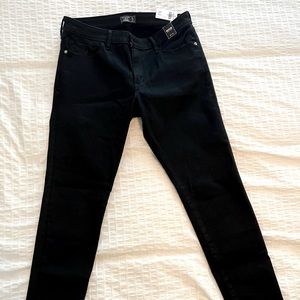 Brand new w/tags - Abercrombie black super skinny denim